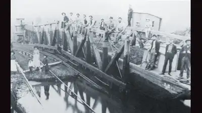Built in 1831, New Jersey's Morris Canal used 23 water-powered: The wider industry impact