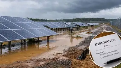 Five heavy rainstorms damaged a solar power project in Georgia between December 2019 and April