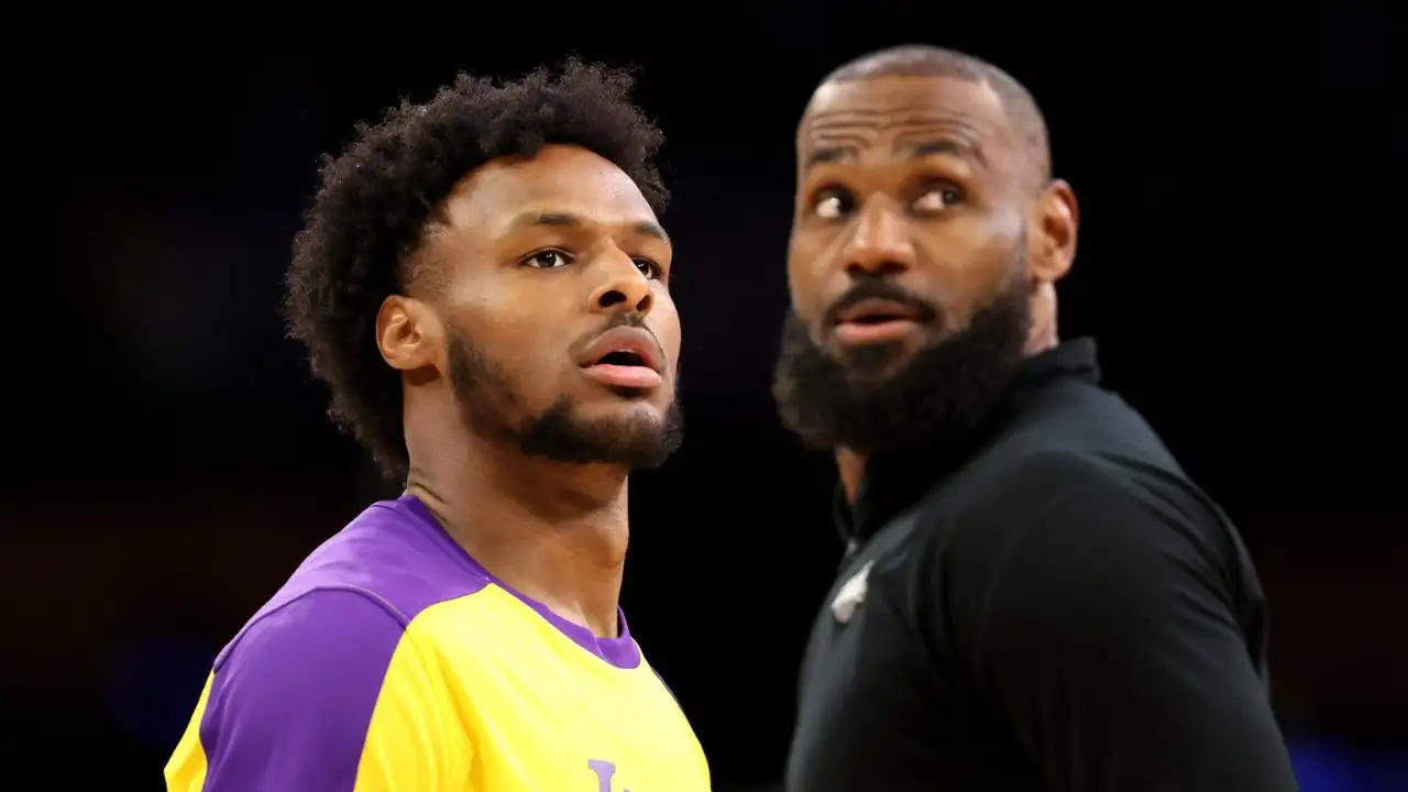 LeBron scored 16 points, and Bronny played 2 minutes and 41 seconds with one rebound