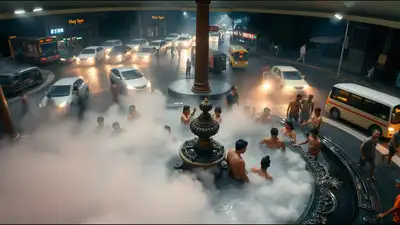 Spain turned a traffic roundabout into a public bath; the 6-day: The wider industry impact