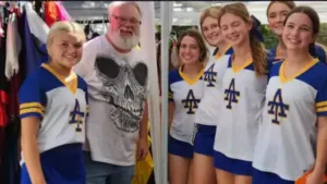 Texas man Christophe Waggoner had not been able to afford an extravagant costume for Halloween