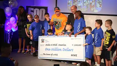 John Cena’s wrestling career has taken him from packed arenas to film sets, but a different