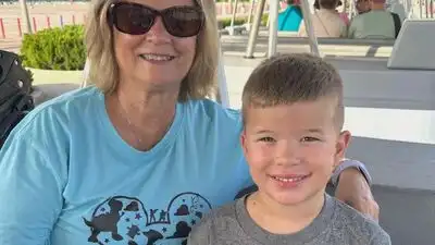 New Jersey boy, 6, ran to a neighbour to call 911 after an SUV hit his grandmother; months later