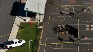 School district official Steve Cook said the school would investigate its emergency response