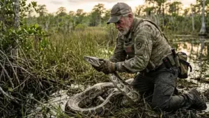 A retired US Army veteran has spent 11 years hunting Burmese pythons: The wider industry impact