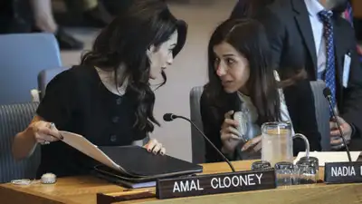 Clooney foundation provides free legal aid to 9,000 women and children, expands mobile clinics