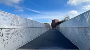 UK engineers started with previously unwanted steel instead of a bridge design; they built the Tan