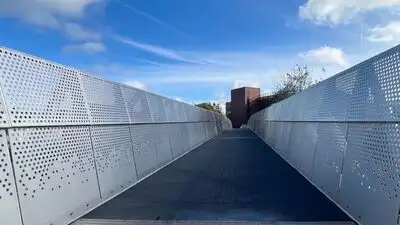 UK engineers started with previously unwanted steel instead of a bridge design; they built the Tan