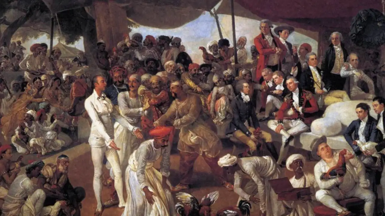 After decades collecting artworks from colonial-era India, British historian Charles Greig has