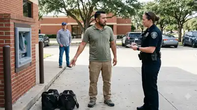 The officers counted the cash, and a bank receipt inside the bag listed exactly $128,514