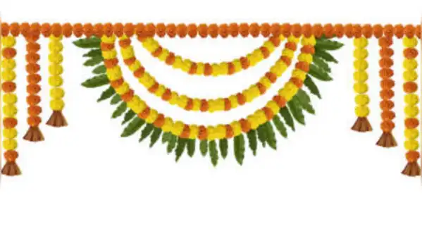 “Create a coordinated Navratri entrance decoration for a modern Indian home — AI prompt to try