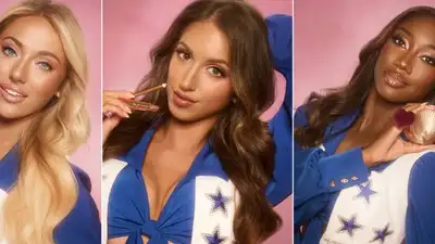 Charlotte Tilbury is taking its relationship with the Dallas Cowboys Cheerleaders into another