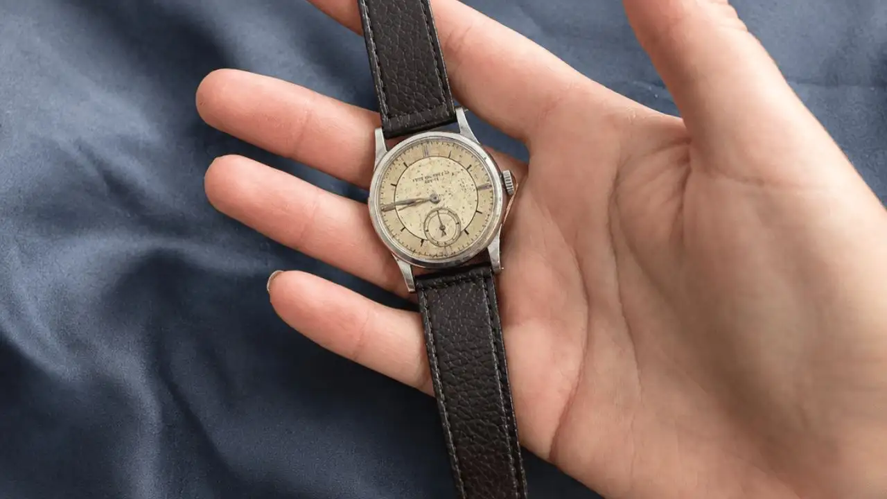 A 1930s Patek Philippe watch found in a Cornwall house clearance sold for nearly 12 times its lower