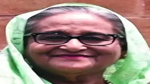 Talking about the circumstances surrounding Hasina's arrival in India following