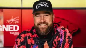 Travis Kelce had plenty to celebrate as the Cleveland Guardians completed a remarkable comeback