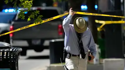Two people, including a child, were killed and several others injured after a vehicle ploughed