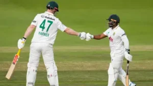 Simon Harmer etched his name in South African cricket history with a career-best effort