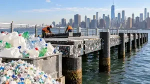 In 1995, New York built a pier using recycled plastic from milk jugs: The wider industry impact