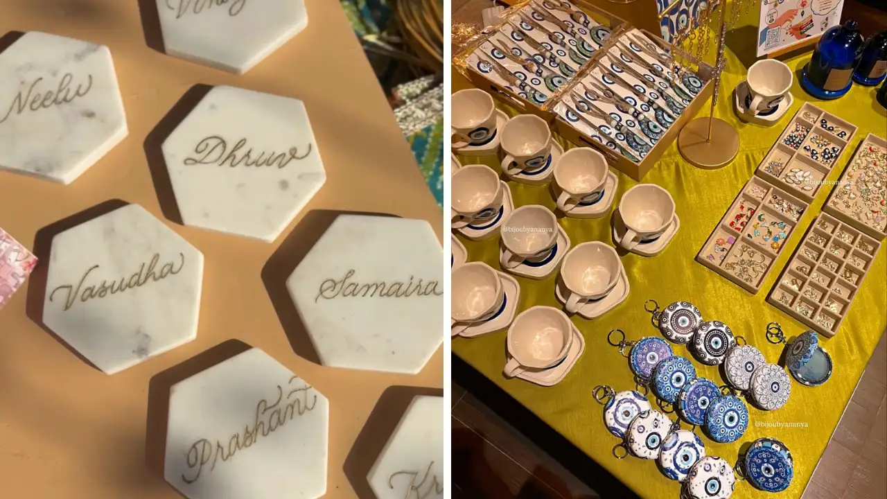 Interactive stations, from engraving booths and perfume bars to DIY corners, are becoming