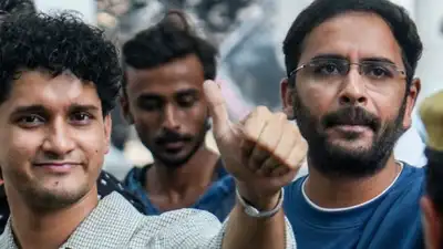 Ashutosh Ranka and Saurav Das were released from Tihar Jail after agreeing to certain conditions