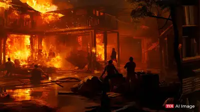 Sakinaka police arrested a 35-year-old unemployed man for allegedly setting a cow ablaze