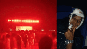 Video: Student killed, 17 injured as lighting frame collapses during dandiya event at Hyderabad