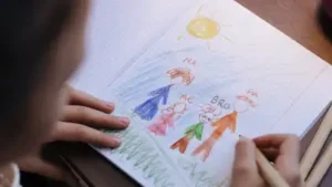 Psychology argues children who keep restarting a drawing until it looks 'right' may be showing more