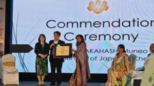 Nirmala Agarwal, hailing from Hyderabad, has received the prestigious Consul General's