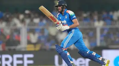 India's captain Shubman Gill (AP Photo)