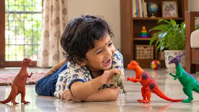 Quiet conversations with toys may help children practise an important real-life skill