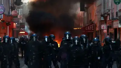French interior minister on Thursday warned of a "very high" risk of urban violence, as