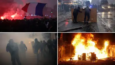 1,300+ protesters held across France, 53 cops hurt, government begins probe
