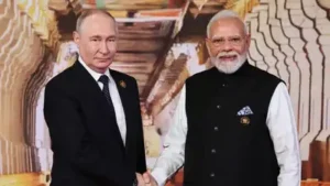 Russian President Vladimir Putin on Thursday lauded Prime Minister Narendra Modi’s efforts