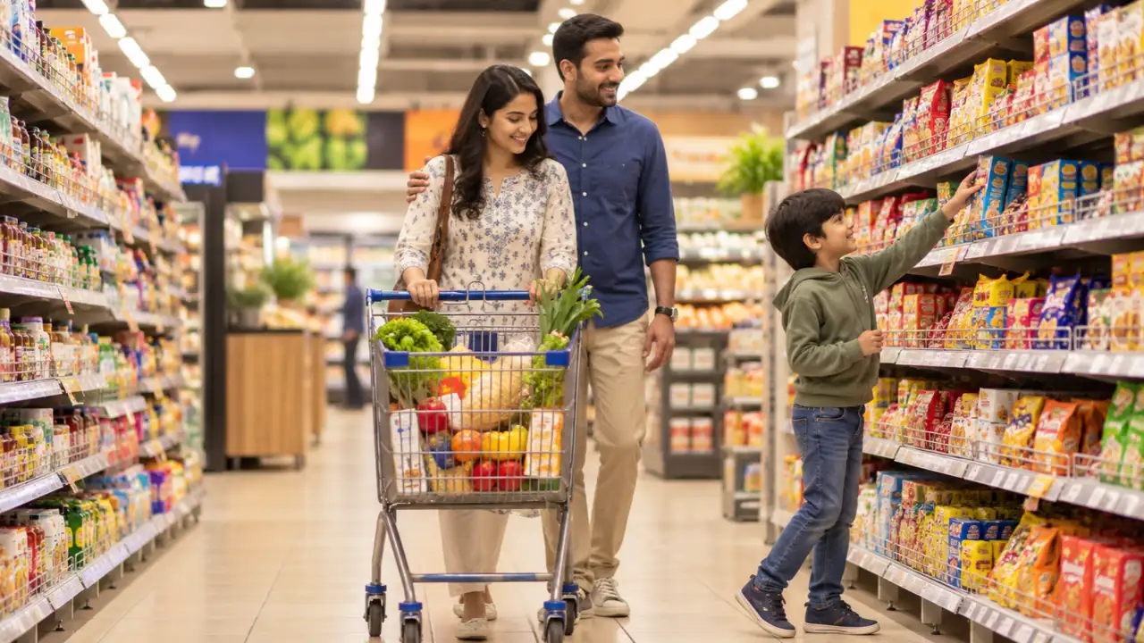 Psychology argues children who go grocery shopping with their parents may be learning a skill