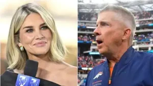 Sean Payton’s awkward kiss with Charissa Thompson caught on camera (Via X)