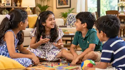 Psychology argues children can act differently around cousins than around classmates; here's why