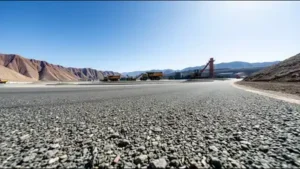 Representative Image of a pavement made from mining waste: The wider industry impact
