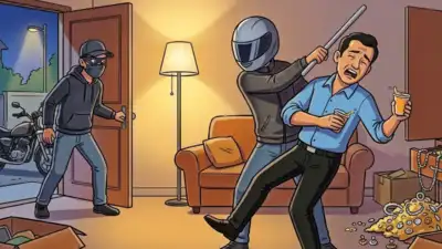 Back from movie, Bengaluru man finds house ransacked and receives attacked by robbers