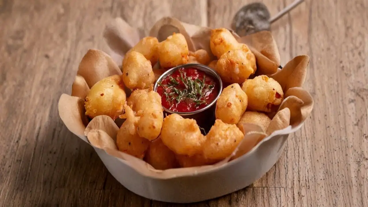 His Chilli Garlic Potato Shots bring together the familiar comfort of potatoes, the heat
