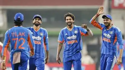 India began with a comfortable victory, chasing down 172 inside 15 overs, powered by captain