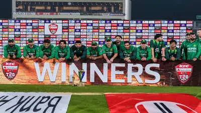 Earlier, Pakistan captain Sahibzada Farhan led the batting with 76 runs off 47 balls, including