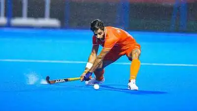 Instead, a calf injury has left him watching the Asian Champions Trophy from the sidelines