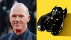 Michael Keaton's 1992 Batmobile, built on a chassis from two Chevrolet Impalas, is heading
