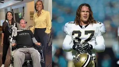 Steve Gleason reflects on 15 years living with ALS (ABC News and Getty Images)