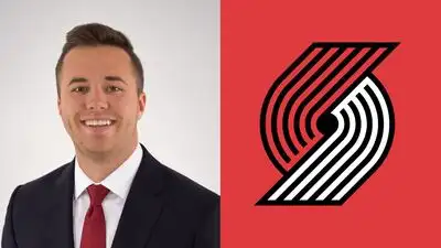 Braiden Bell spent less than a day as the Portland Trail Blazers' new TV play-by-play voice