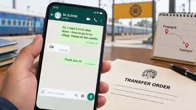 He subsequently sought an extension of leave for two days through WhatsApp