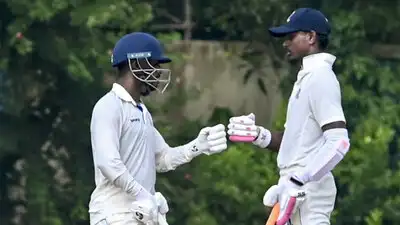Bengal's Sudip Gharami, left, and Abhishek Porel (PTI Photo)