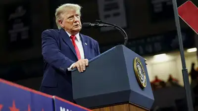 US President Donald Trump on Friday warned Iran of another potential military strike if Tehran