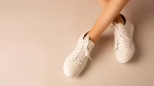 White sneakers can look worn out after just a few weeks of regular use