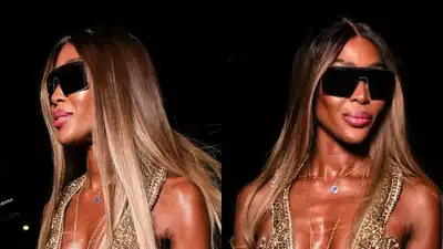 Naomi Campbell has once again made a strong fashion statement, this time in Milan, where